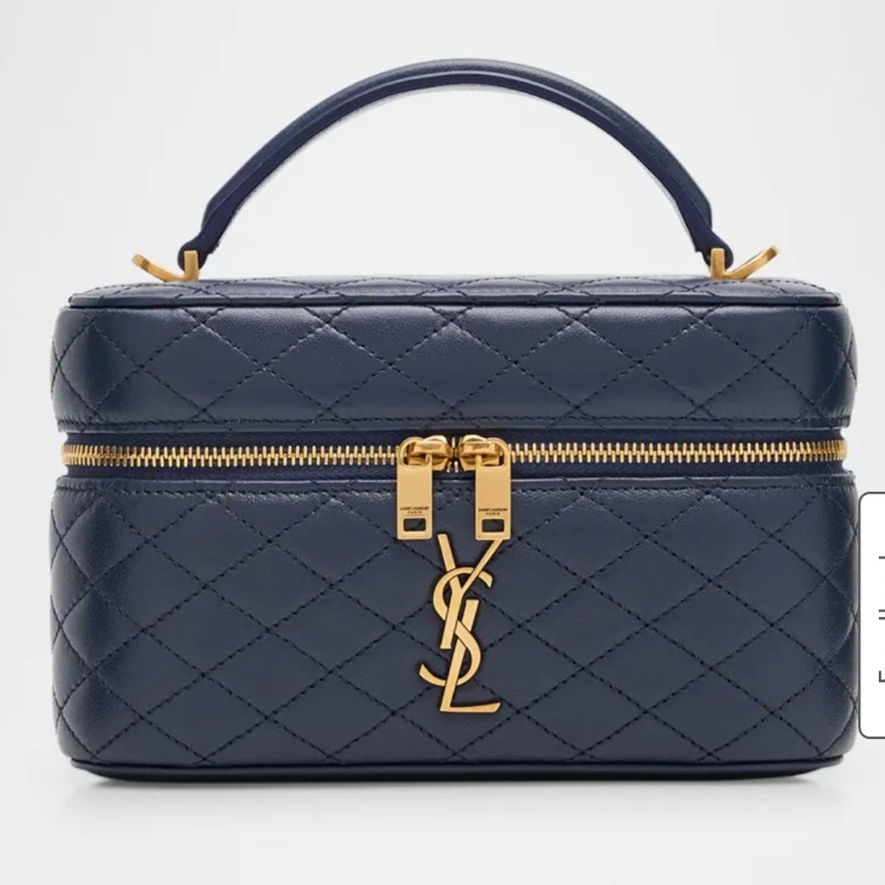 Yves Saint Laurent Quilted Vanity Bag